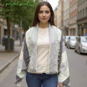 Addition Elle Striped Scarf